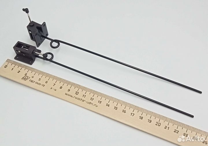 Шасси авиа, тяги, измеритель угла элеронов