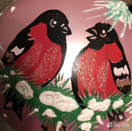 Шар с ручной росписью