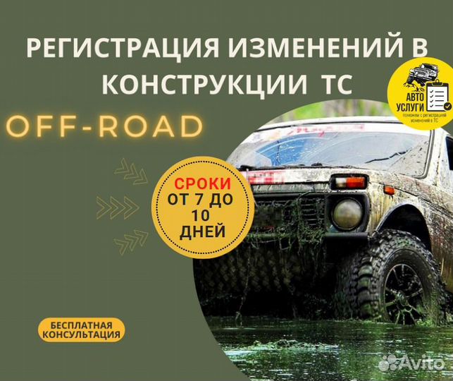 Регистрация переоборудования авто