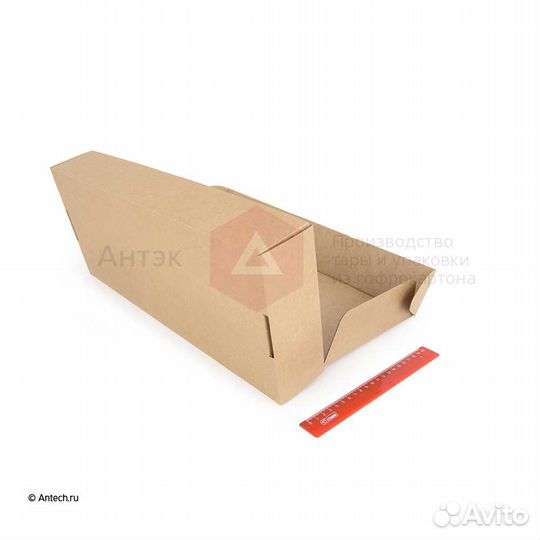 Самосборная коробка 420*180*67 мгк Т24E бурый