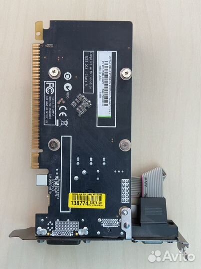 Видеокарта GT 610 Zotac 1Gb