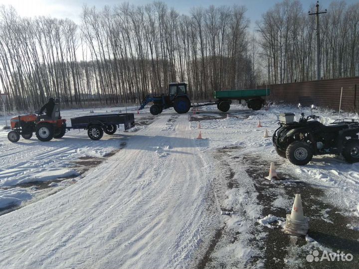 Права (удостоверение) на трактор