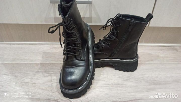Ботинки демисезонные для девочки 34.Ботиночки на д