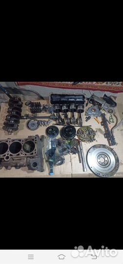 Мотор Ауди 80 в разборе 1.8