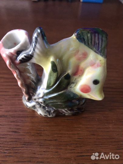 Статуэтка - рыбка, подставка для ручек, СССР