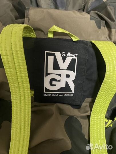 Зимний пуховик gulliver