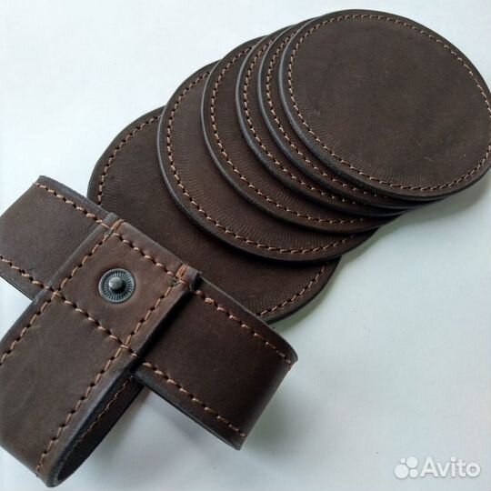 Бирдекели из кожи по 3-6 штук в комплекте