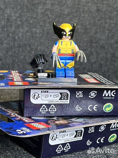 Lego 71039 фигурки Росомаха и Мистер Найт