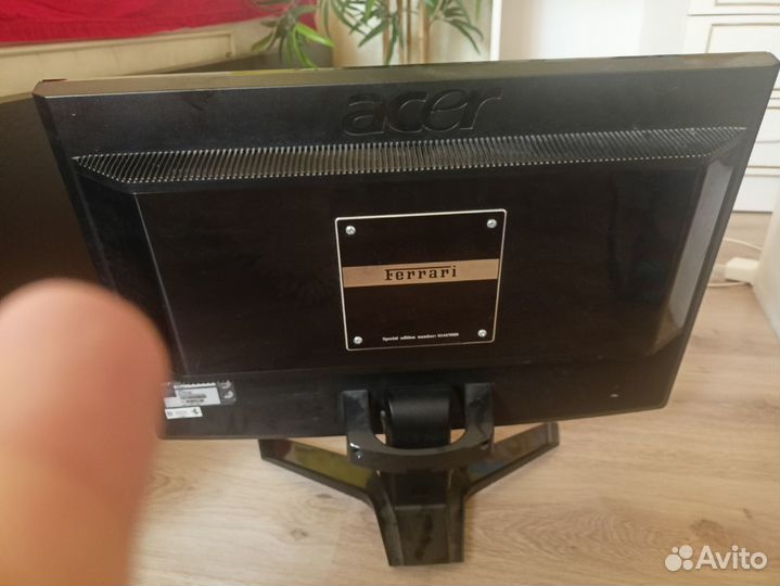 Монитор Acer Ferrari F-22 2008 год (не работает)