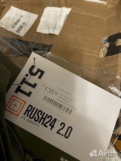 Тактический рюкзак 5.11 Rush 24 37L США оригинал