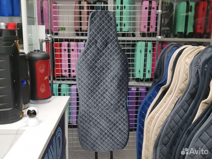 Накидка алькантара с бортами в авто