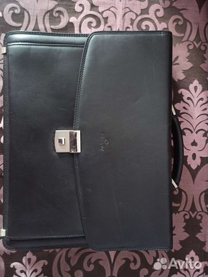 Мужской кожаный портфель