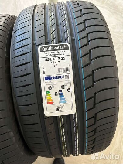 Continental PremiumContact 6 325/40 R22 и 285/45 R22