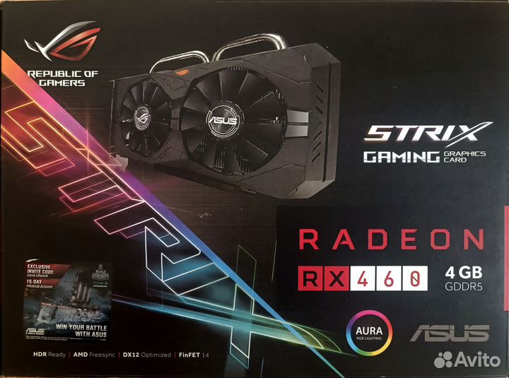 Видеокарта radeon RX 460
