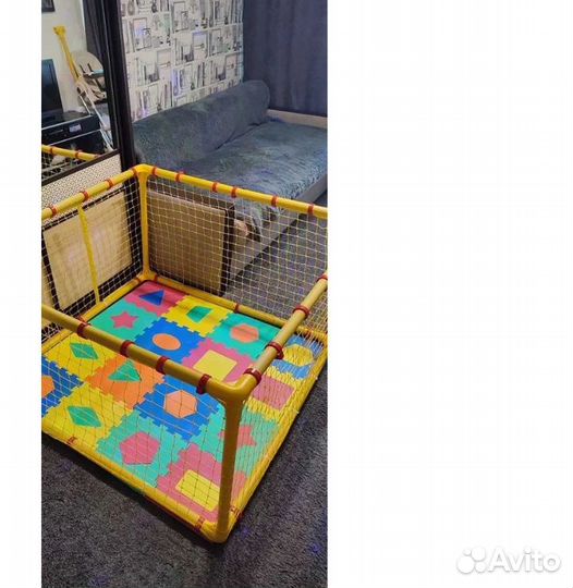 Большой детский манеж бу