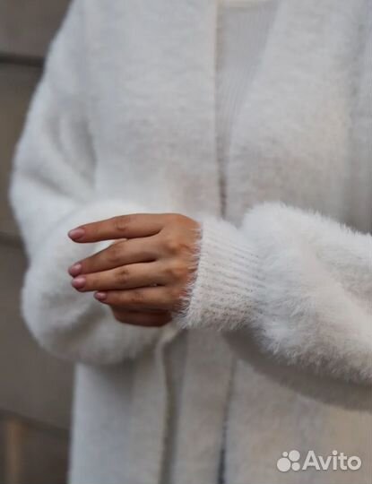Кардиган женский пушистый