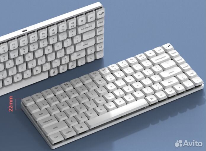 Кастомная клавиатура Keychron K3 Pro white