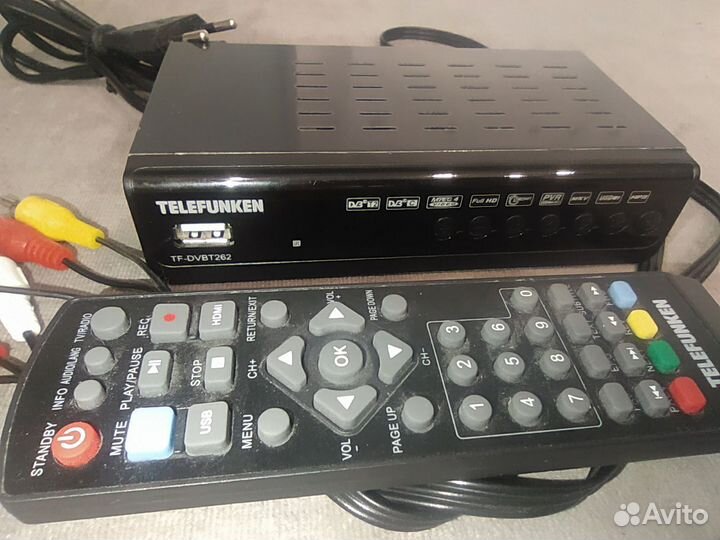Ресивер DVB-T2 Telefunken TF-dvbt262