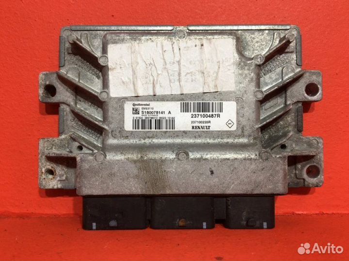 Блок управления двигателем Renault Scenic 3 M4R
