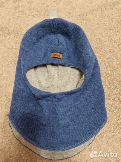 Шапка шлем зимний для мальчика