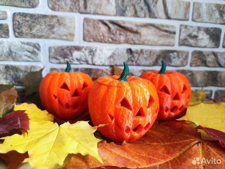 Тыква на Хеллоуин 3d