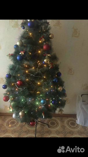 Елка искусственная 180 см бу