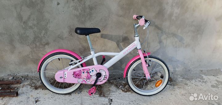 Детский велосипед двухколесный для девочки