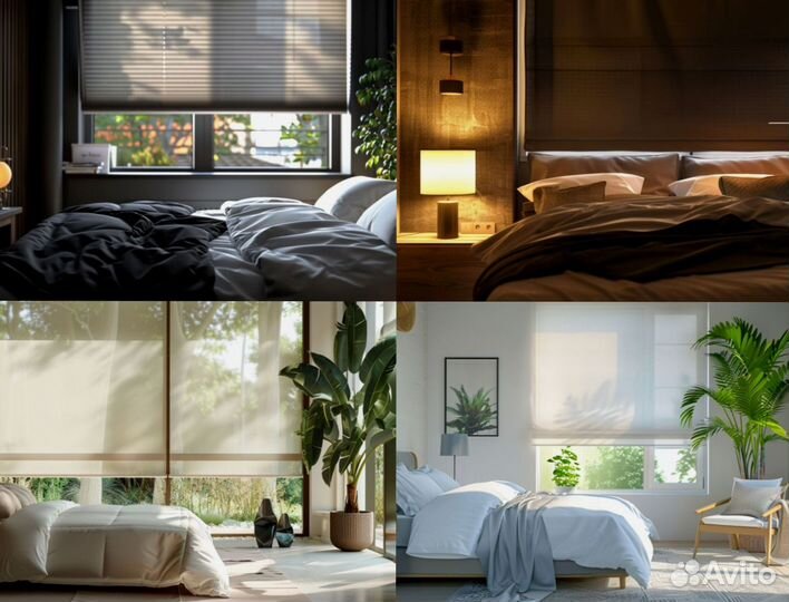 Рулонные шторы с ручным управлением