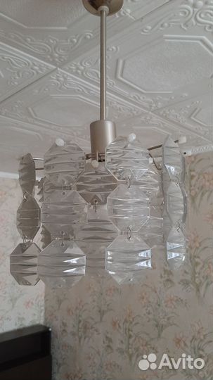 Люстра потолочная бу