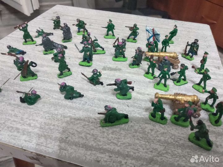 Солдатики 1:72. Крымская война. Пушки. Казаки