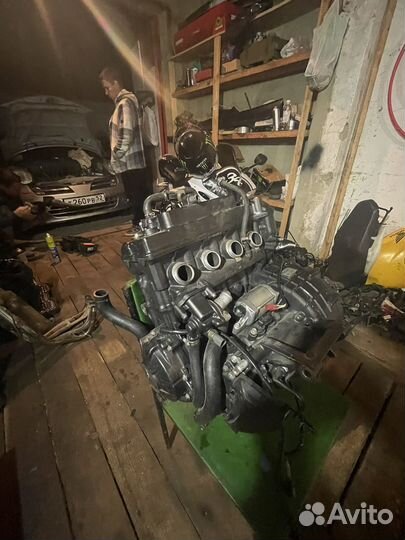 Двигатель honda nornet 600cm 2007г