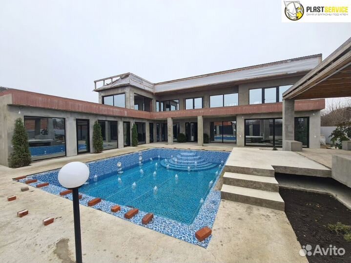 Алюминиевые окна холодный профиль, остекление