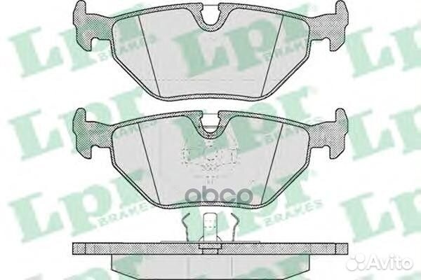 Колодки торм. дисковые 05p297 Lpr
