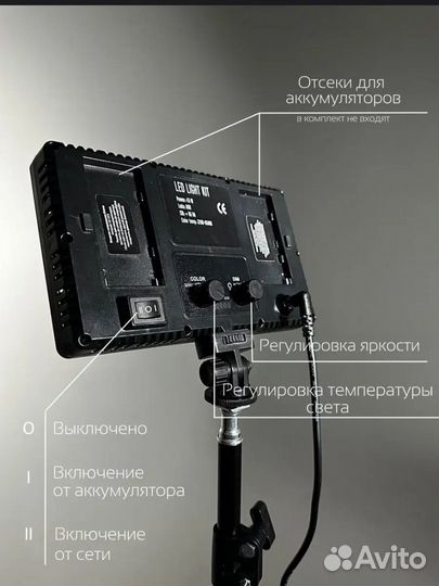 Видеосвет цветной