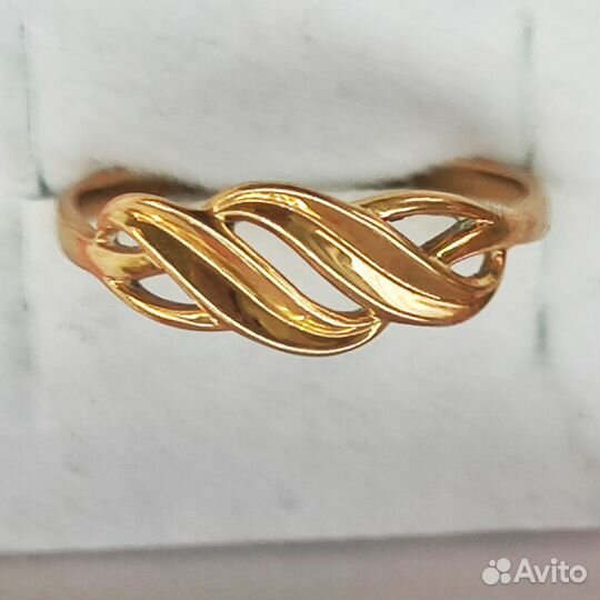 Кольцо золотое (арт 127096) Д15