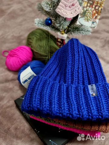 Шапка вязаная (ручная работа)
