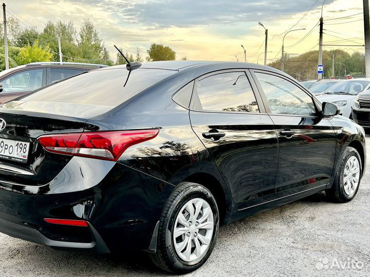 Hyundai Solaris 1.4 AT, 2018, 70 080 км