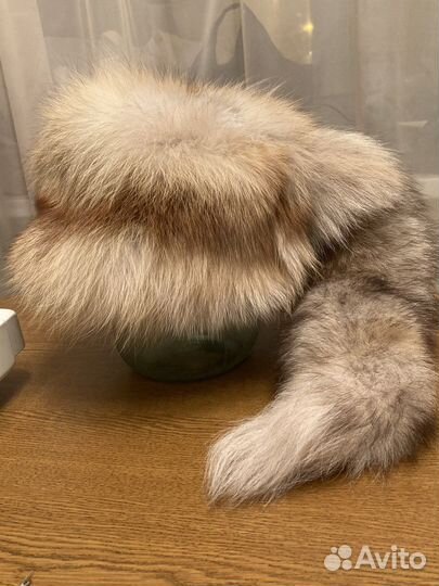 Шапка из лисы