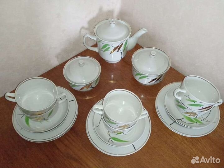 Чайный сервиз Ивушка Дулево