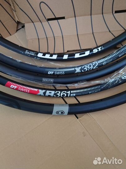 Обода для велосипеда 29, втулки, диски