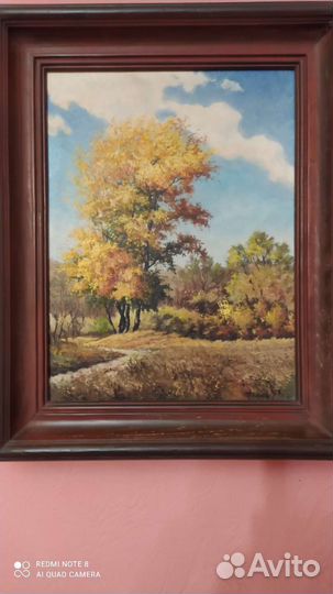 Картина маслом на холсте пейзаж