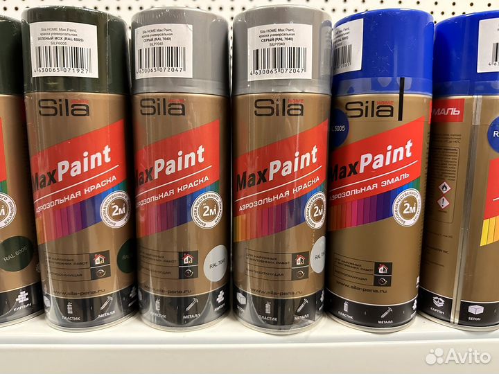 Аэрозольная краска Sila home Max Paint