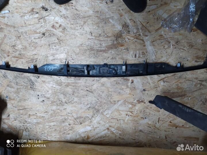 Молдинг крышки багажника range rover Evoque