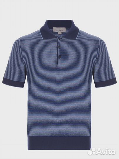 Поло хлопковое Canali