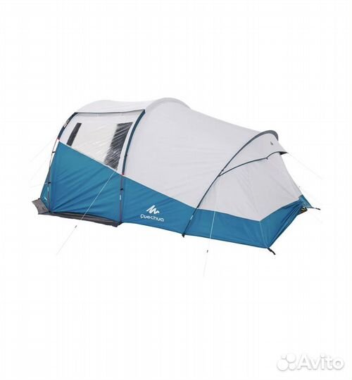 Палатка 4х местная quechua arpenaz 4.1 f&b