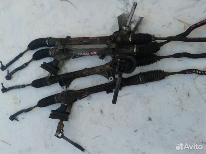 Рулевые рейки ниссан куб11, марч 12, ноте, мазда д