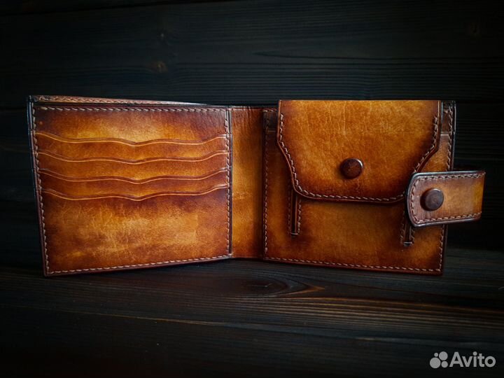 Кошелек и картхолдер авторской работы