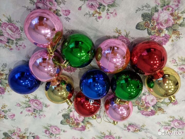 Игрушки ёлочные украшения, набор