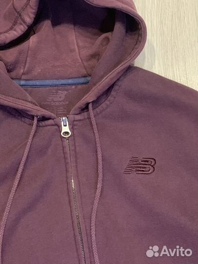 New balance зип худи XL