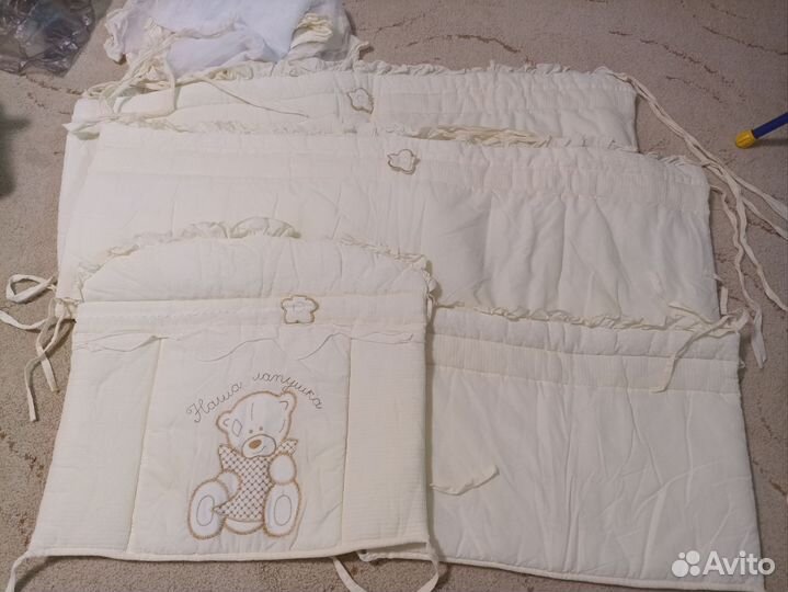 Бортики в детскую кроватку